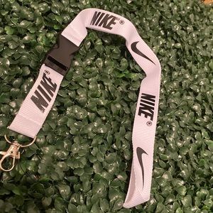 Nike Detachable Lanyard White & Black